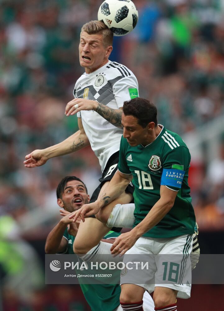 Футбол. ЧМ-2018. Матч Германия - Мексика 
