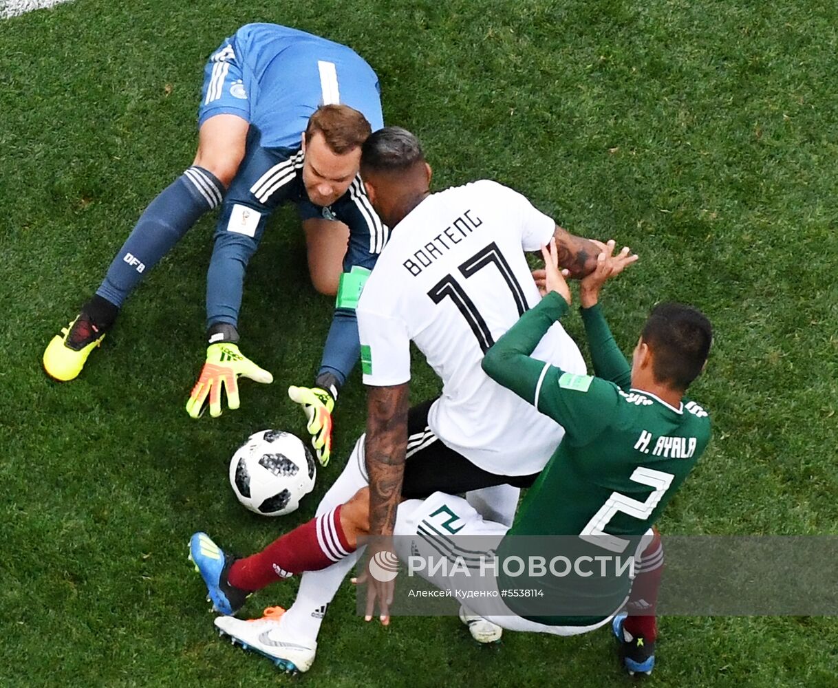 Футбол. ЧМ-2018. Матч Германия - Мексика 