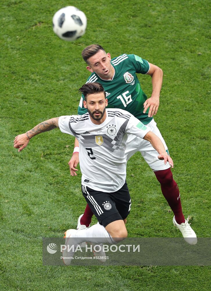 Футбол. ЧМ-2018. Матч Германия - Мексика 