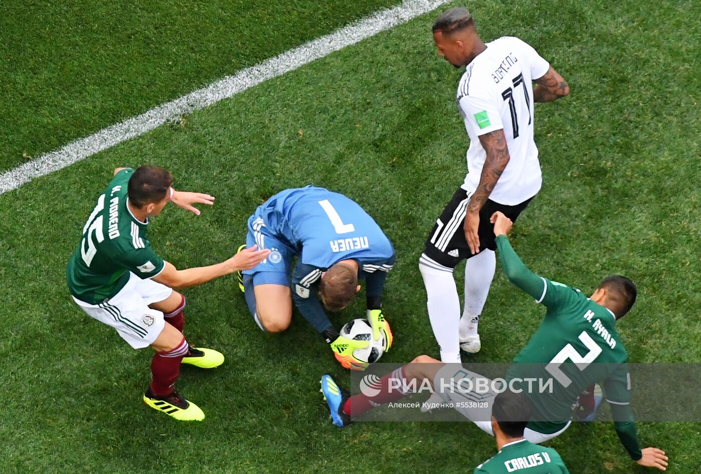 Футбол. ЧМ-2018. Матч Германия - Мексика 