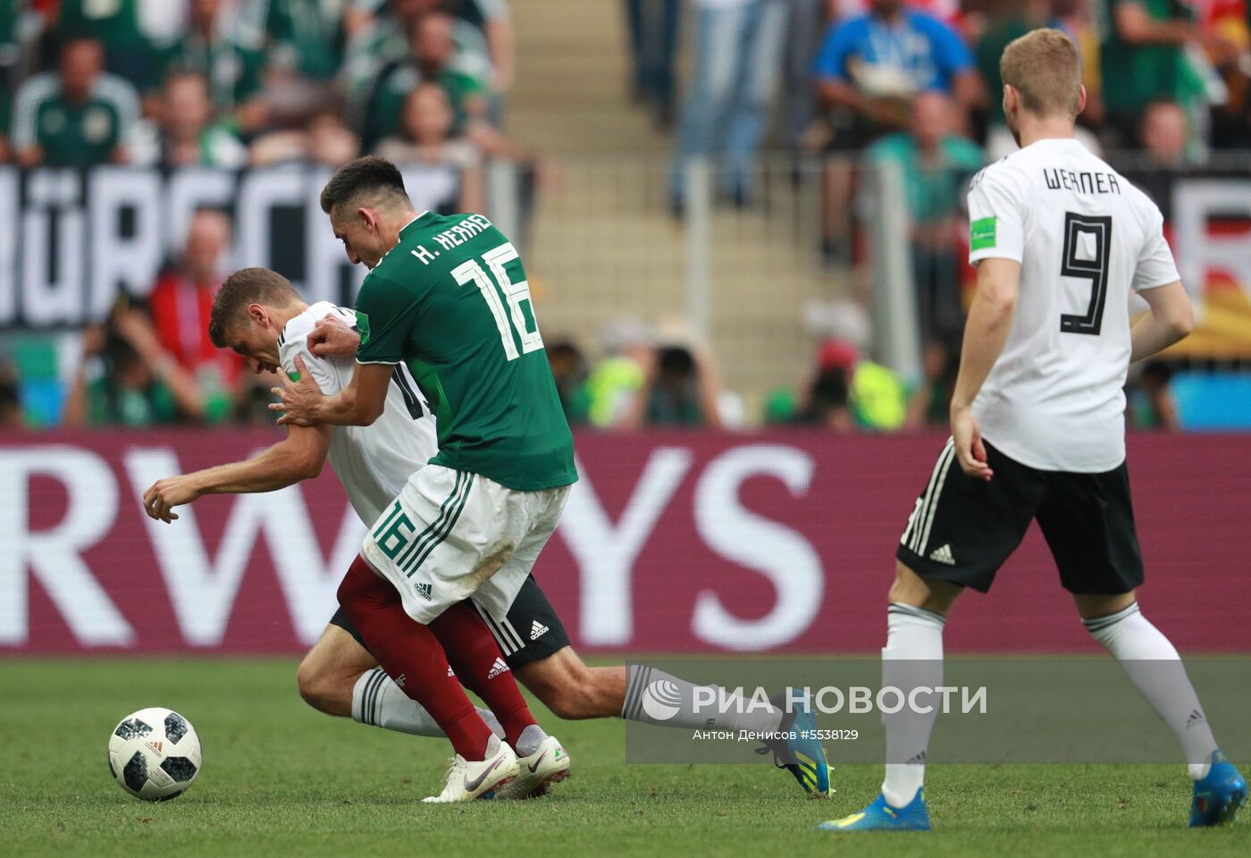 Футбол. ЧМ-2018. Матч Германия - Мексика