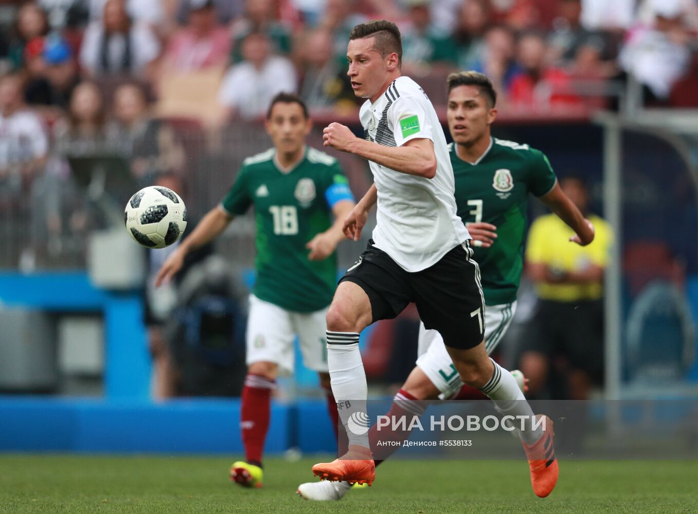 Футбол. ЧМ-2018. Матч Германия - Мексика