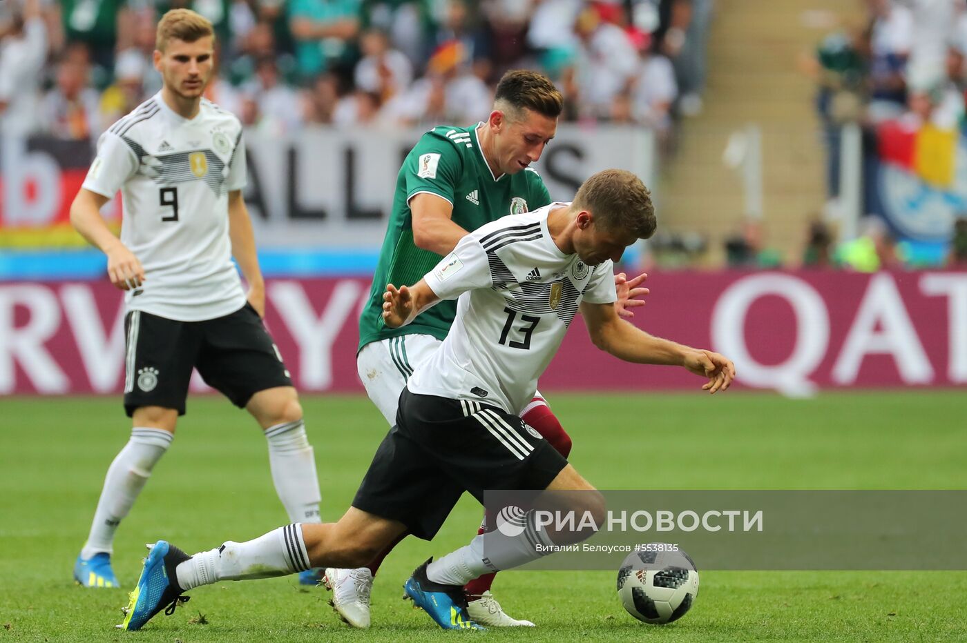 Футбол. ЧМ-2018. Матч Германия - Мексика 
