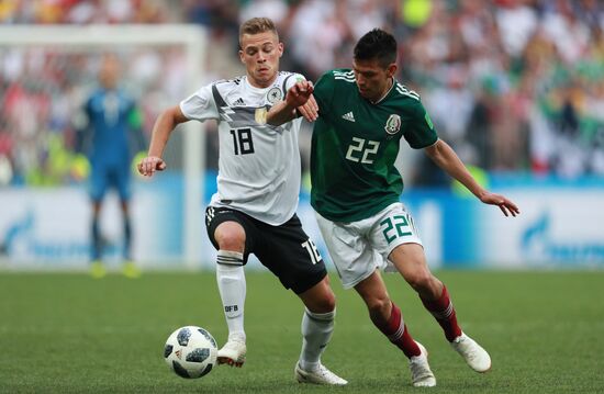 Футбол. ЧМ-2018. Матч Германия - Мексика 