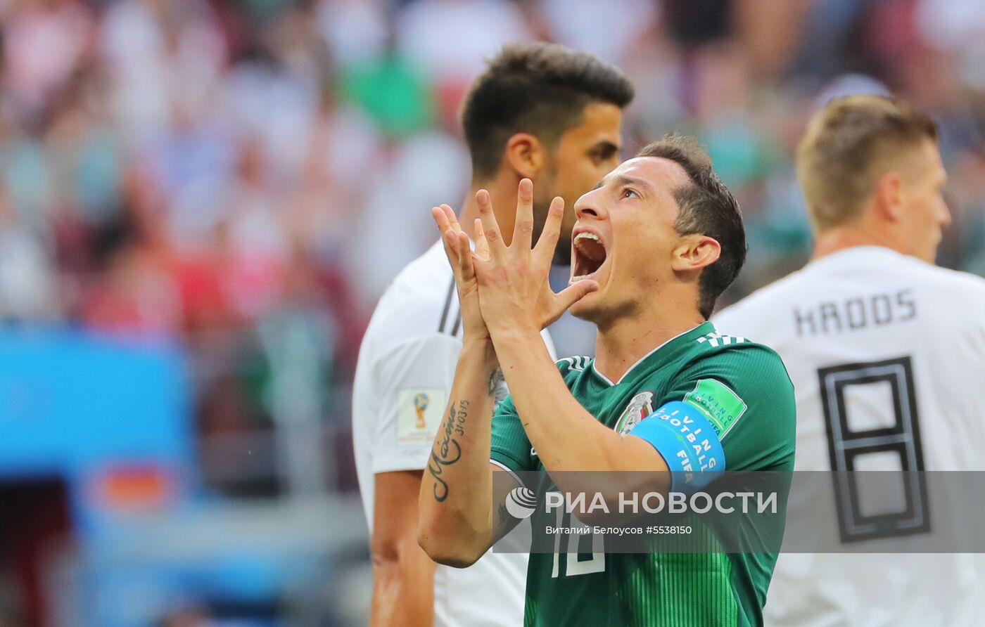 Футбол. ЧМ-2018. Матч Германия - Мексика 