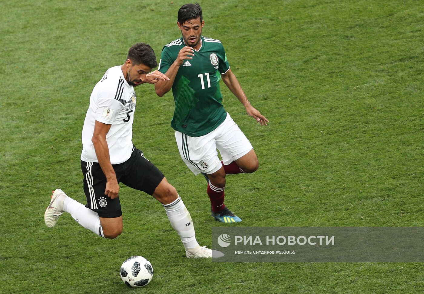 Футбол. ЧМ-2018. Матч Германия - Мексика