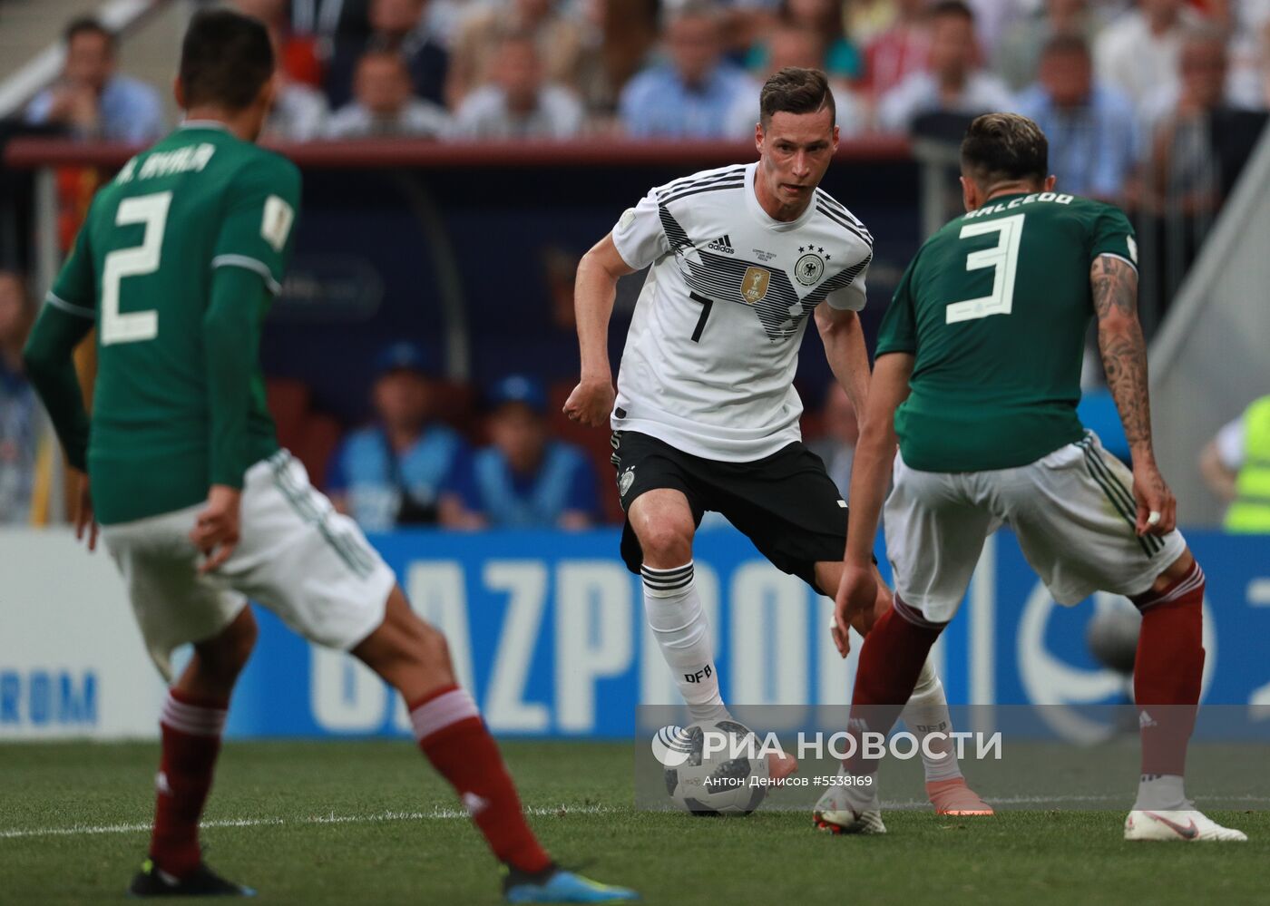 Футбол. ЧМ-2018. Матч Германия - Мексика 
