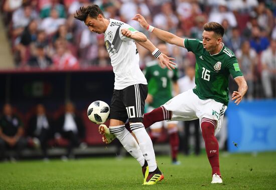Футбол. ЧМ-2018. Матч Германия - Мексика 