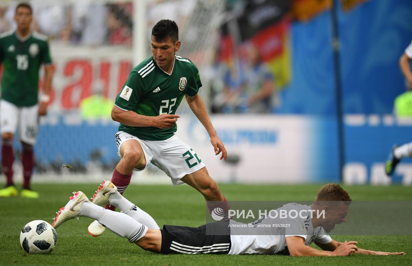 Футбол. ЧМ-2018. Матч Германия - Мексика 