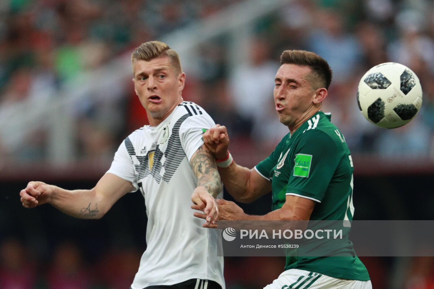 Футбол. ЧМ-2018. Матч Германия - Мексика 