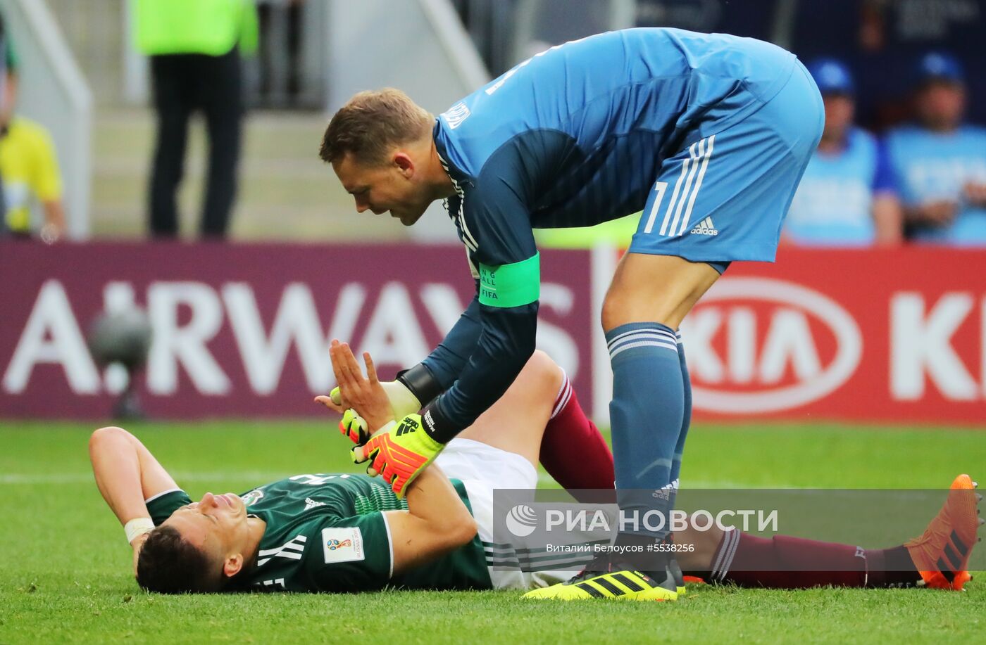 Футбол. ЧМ-2018. Матч Германия - Мексика 