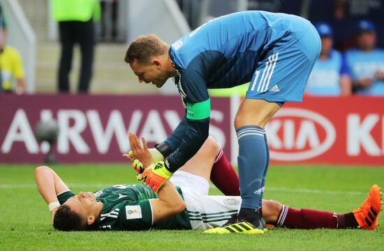 Футбол. ЧМ-2018. Матч Германия - Мексика 