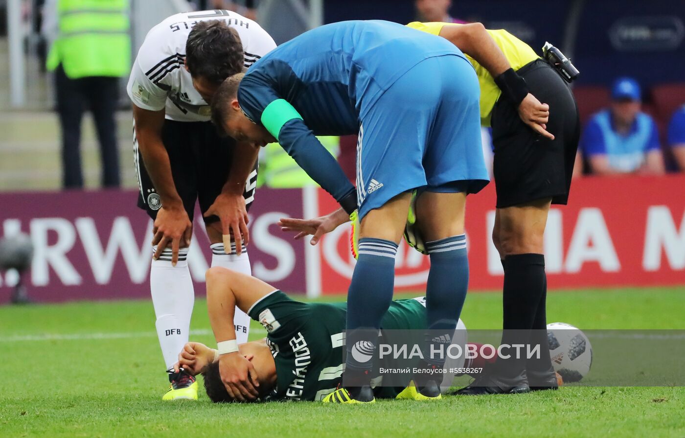 Футбол. ЧМ-2018. Матч Германия - Мексика 