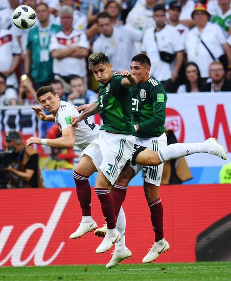 Футбол. ЧМ-2018. Матч Германия - Мексика 