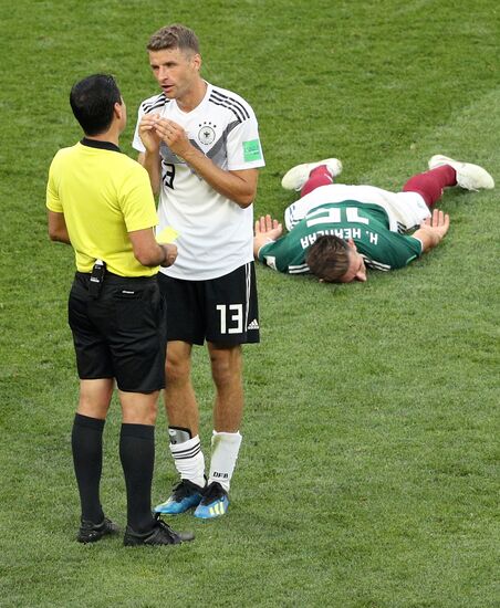 Футбол. ЧМ-2018. Матч Германия - Мексика 