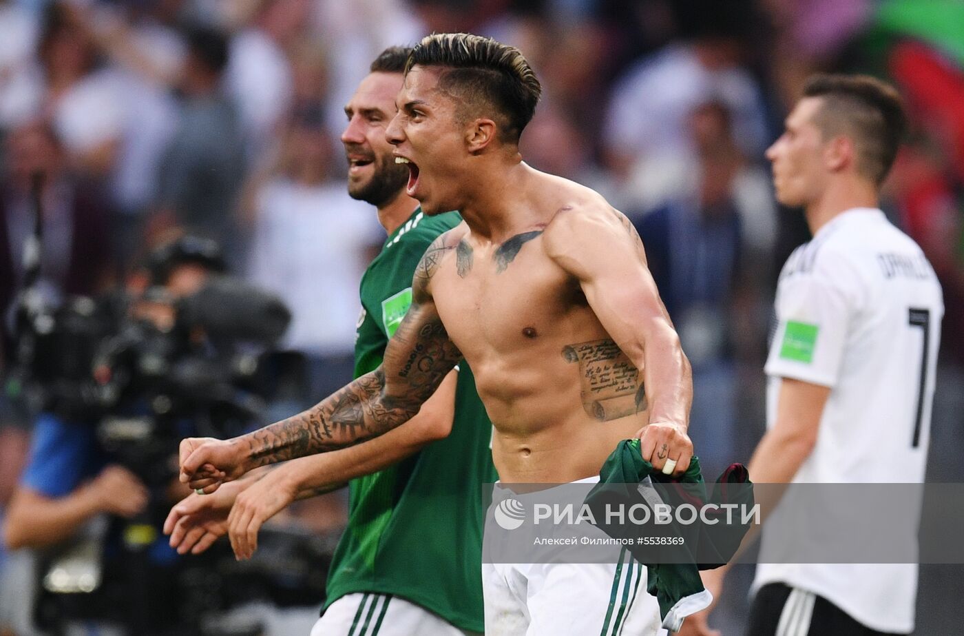 Футбол. ЧМ-2018. Матч Германия - Мексика