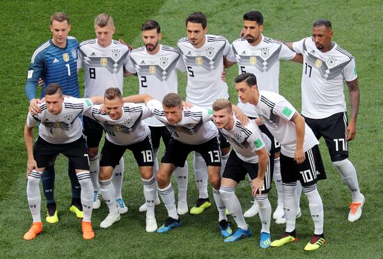 Футбол. ЧМ-2018. Матч Германия - Мексика 