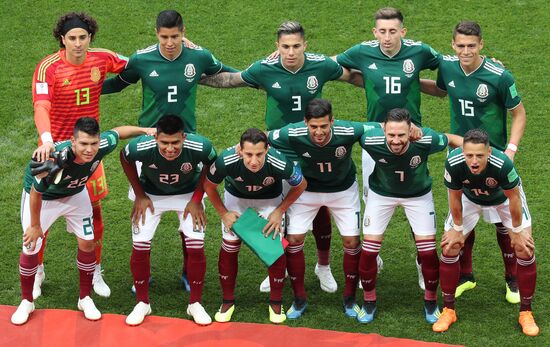 Футбол. ЧМ-2018. Матч Германия - Мексика 