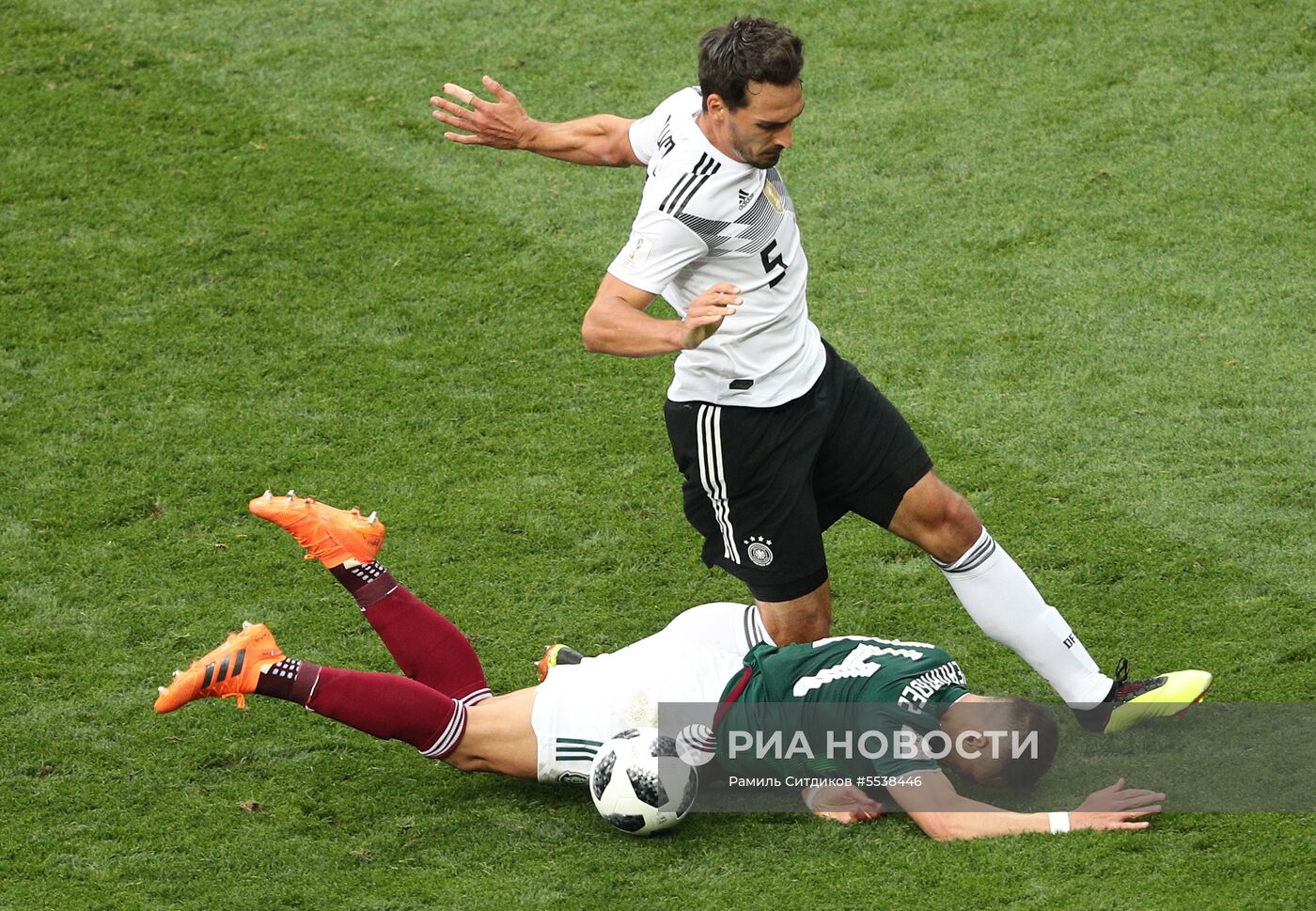 Футбол. ЧМ-2018. Матч Германия - Мексика