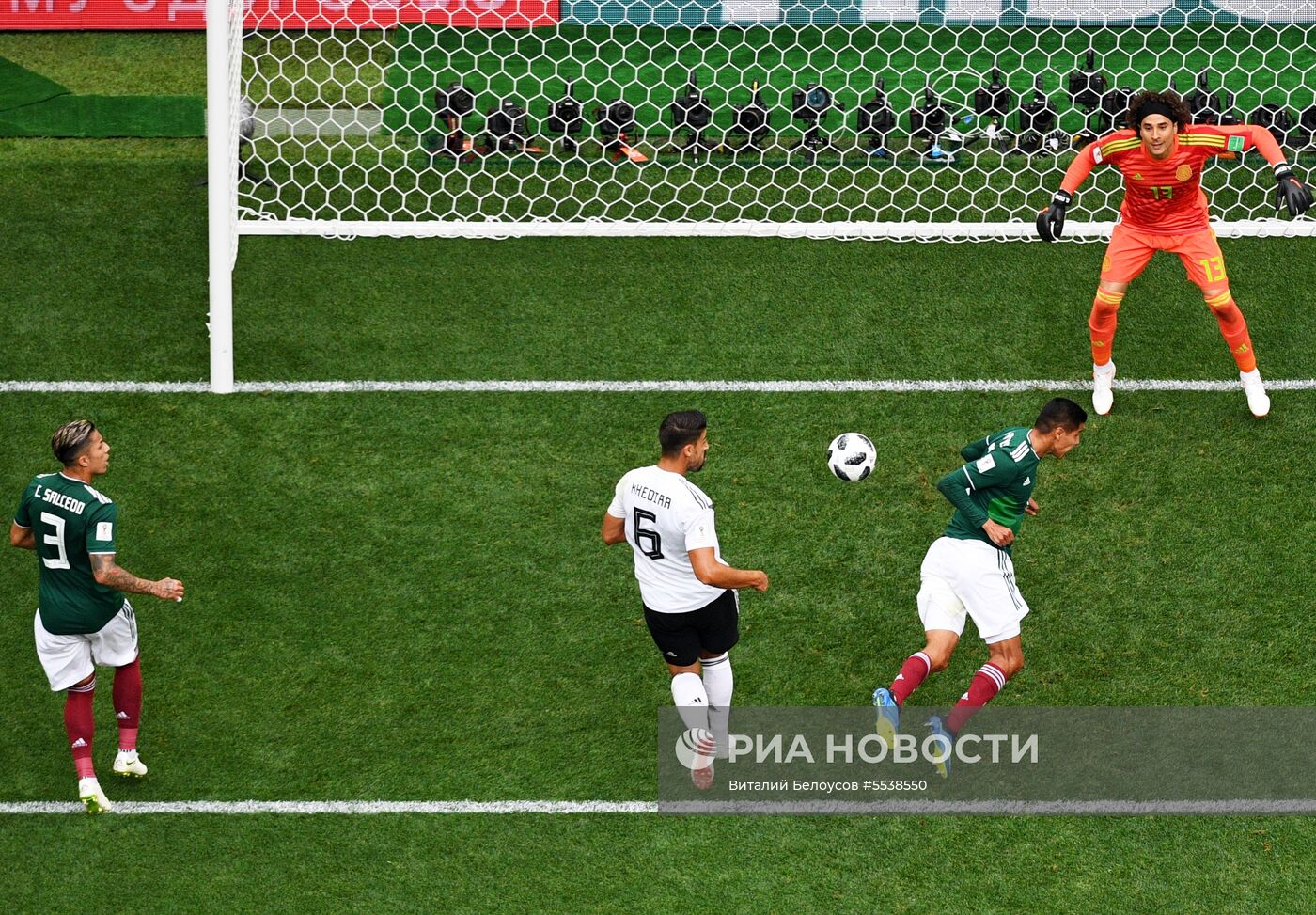 Футбол. ЧМ-2018. Матч Германия - Мексика