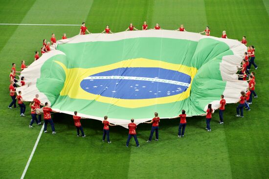 Футбол. ЧМ-2018. Матч Бразилия - Швейцария