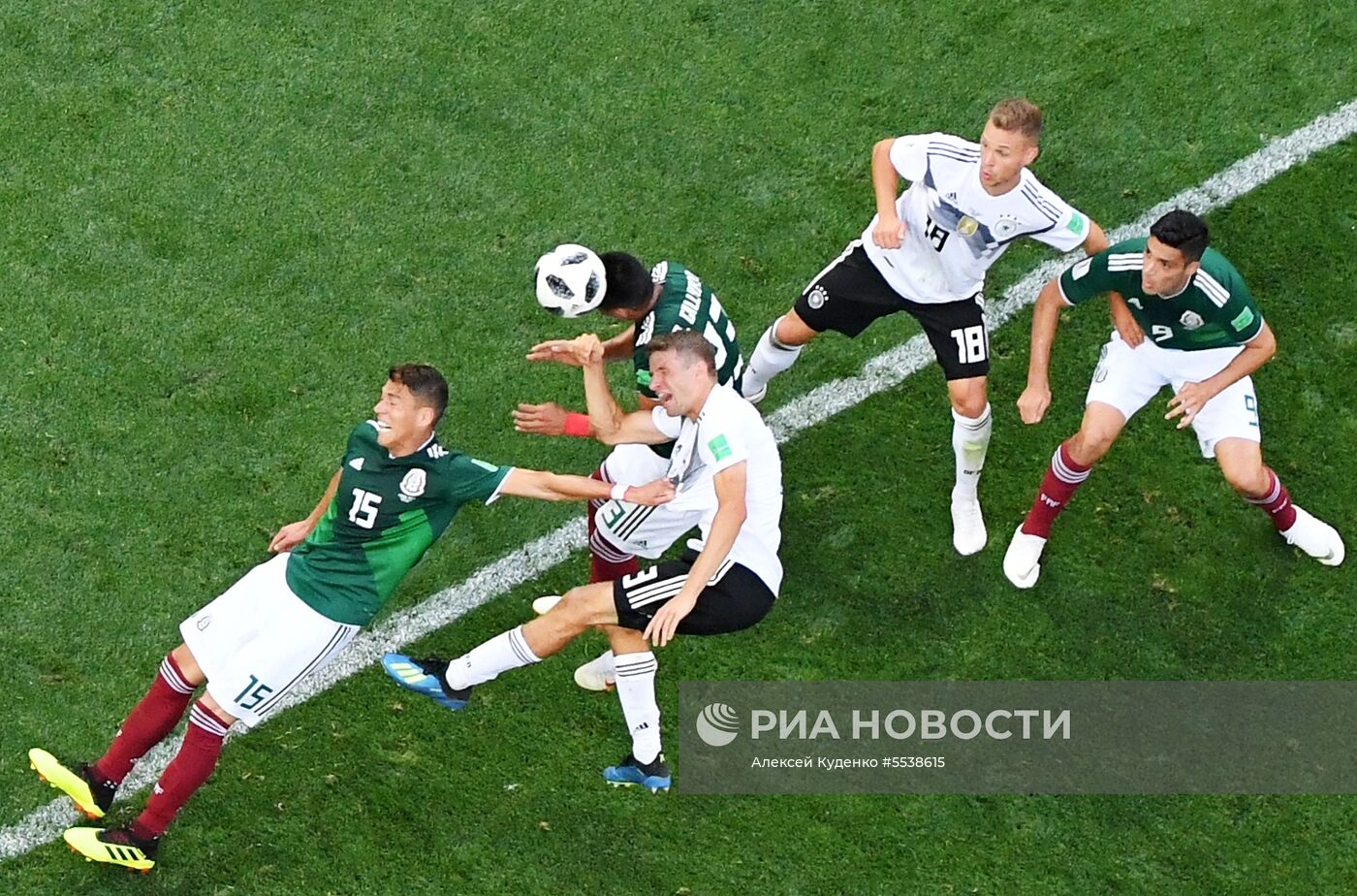 Футбол. ЧМ-2018. Матч Германия - Мексика