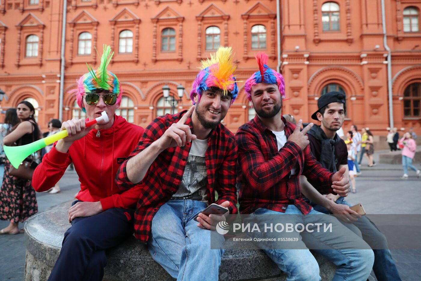 Болельщики ЧМ-2018 по футболу в Москве