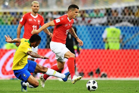 Футбол. ЧМ-2018. Матч Бразилия - Швейцария