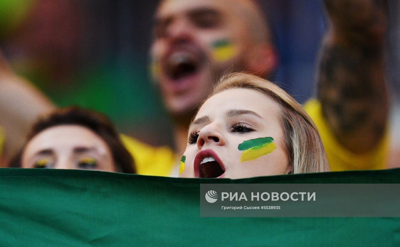 Футбол. ЧМ-2018. Матч Бразилия - Швейцария