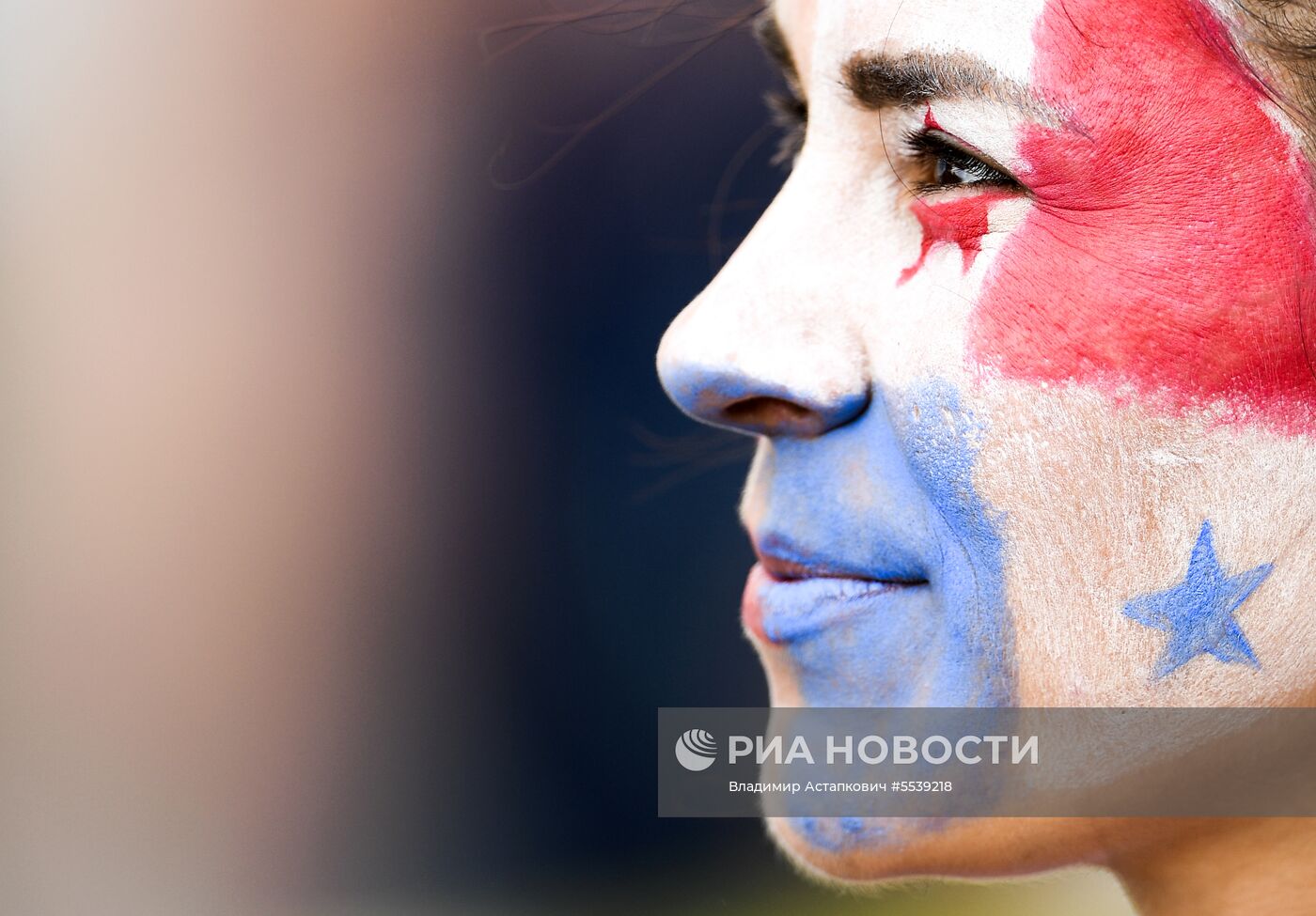 Болельщики перед матчем ЧМ-2018 по футболу между сборными Бельгии и Панамы