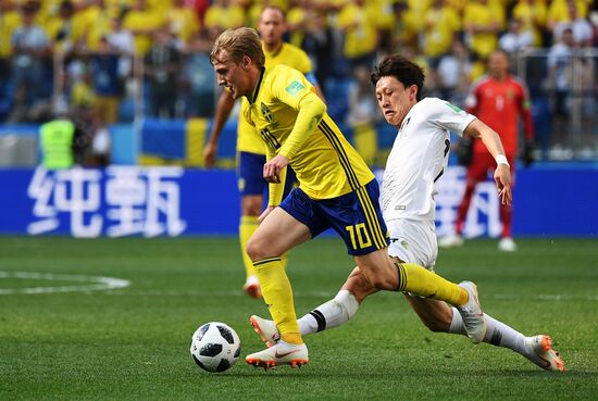 Футбол. ЧМ-2018. Матч Швеция - Республика Корея