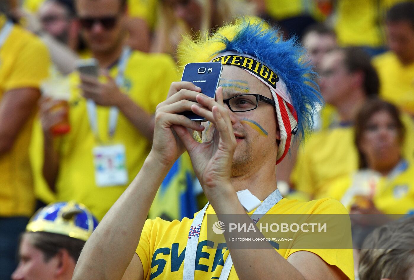 Футбол. ЧМ-2018. Матч Швеция - Республика Корея