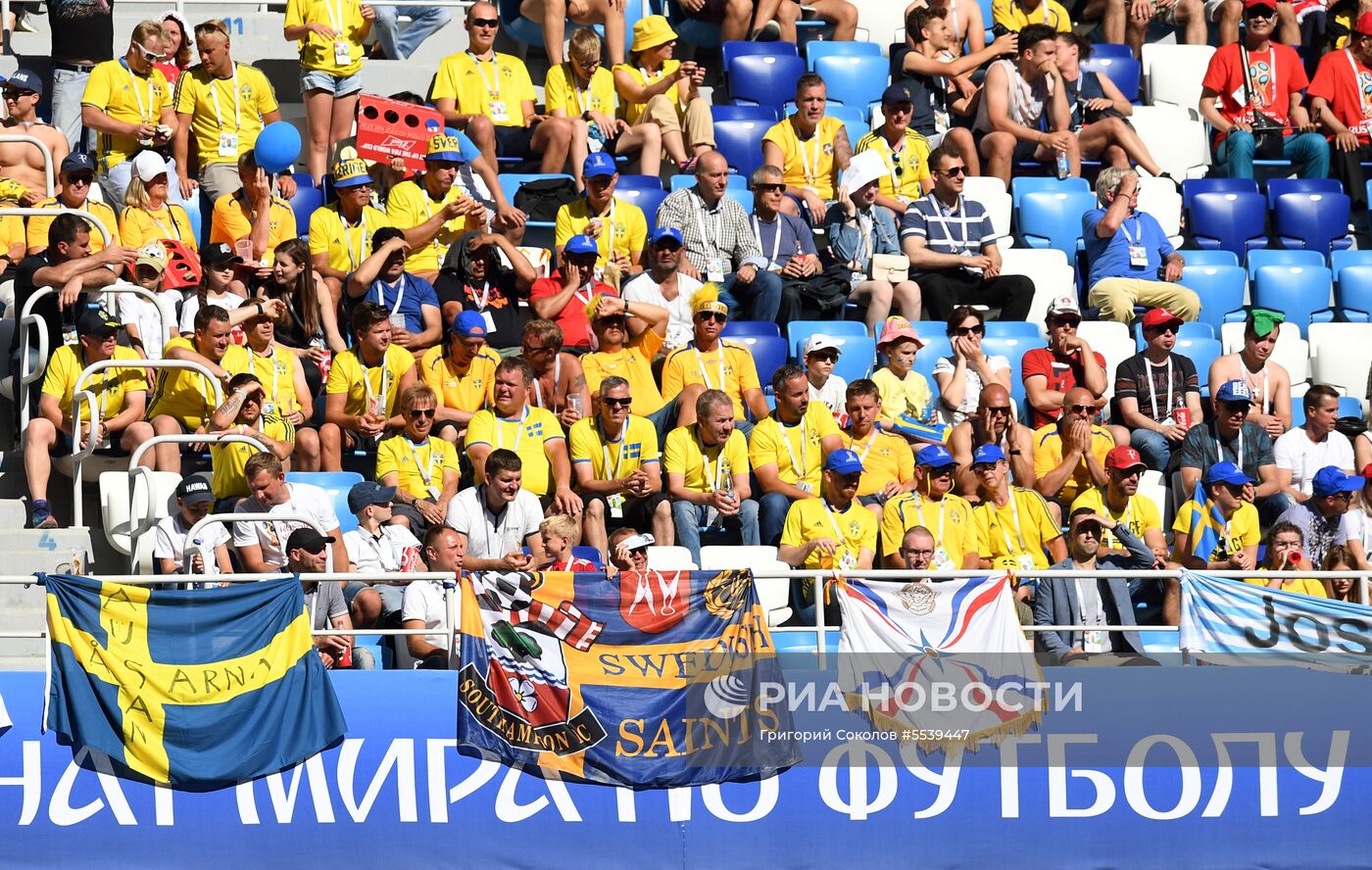 Футбол. ЧМ-2018. Матч Швеция - Республика Корея