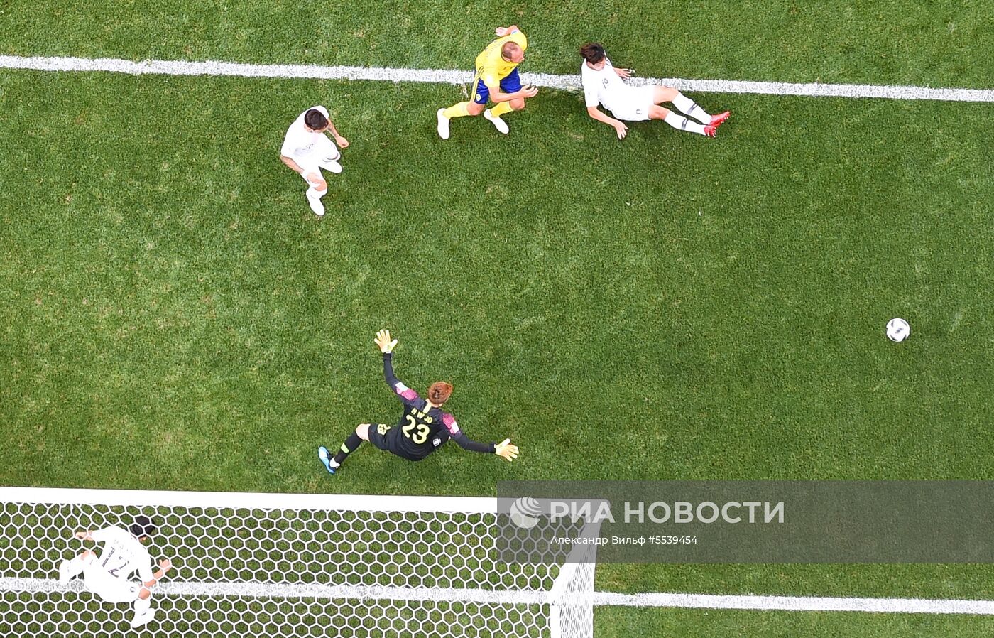 Футбол. ЧМ-2018. Матч Швеция - Республика Корея