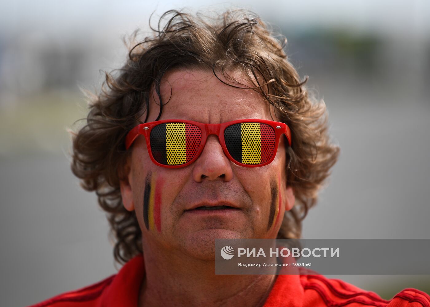 Болельщики перед матчем ЧМ-2018 по футболу между сборными Бельгии и Панамы