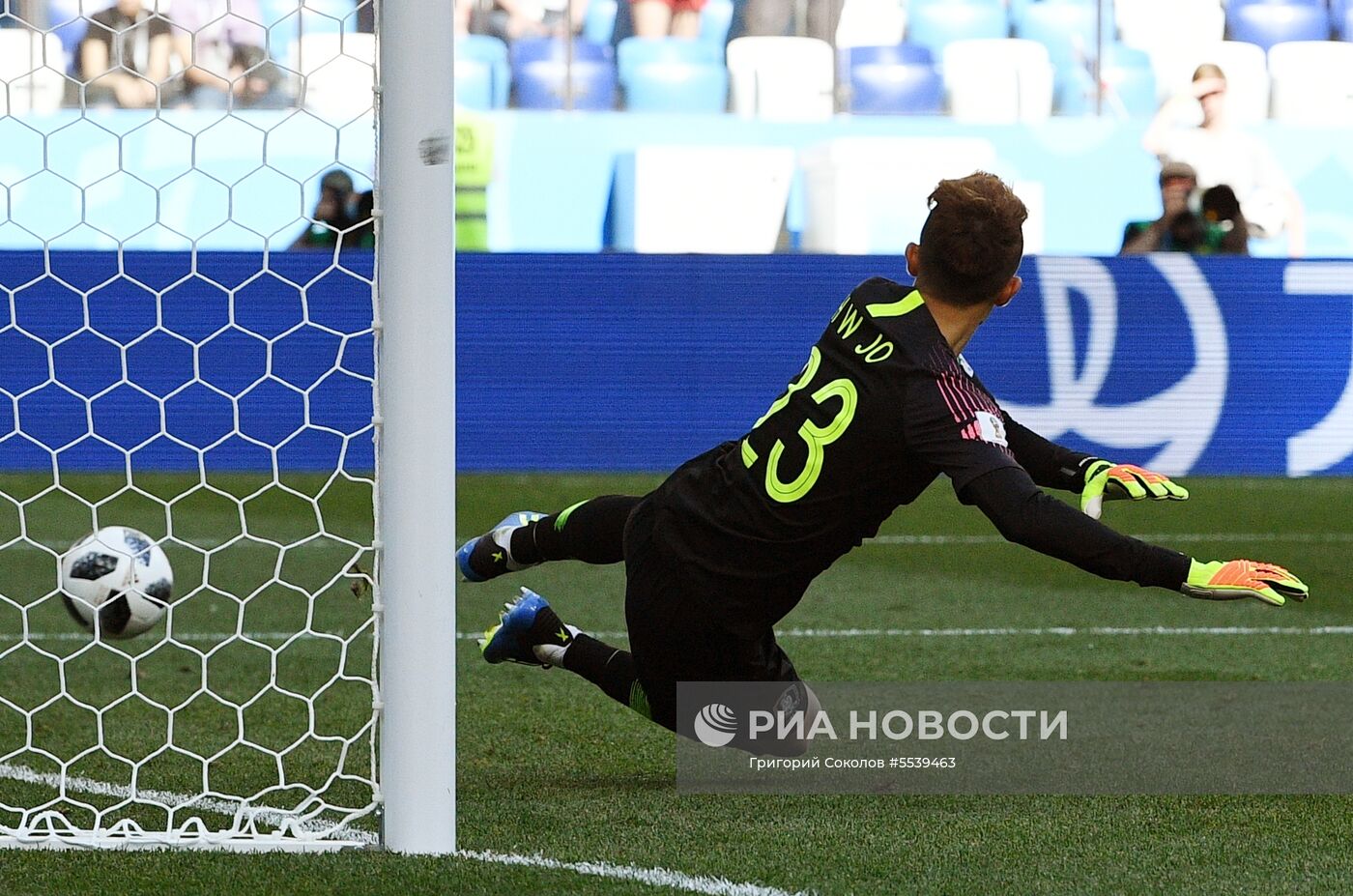 Футбол. ЧМ-2018. Матч Швеция - Республика Корея