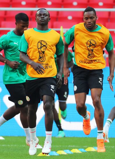 Футбол. ЧМ-2018. Тренировка сборной Сенегала