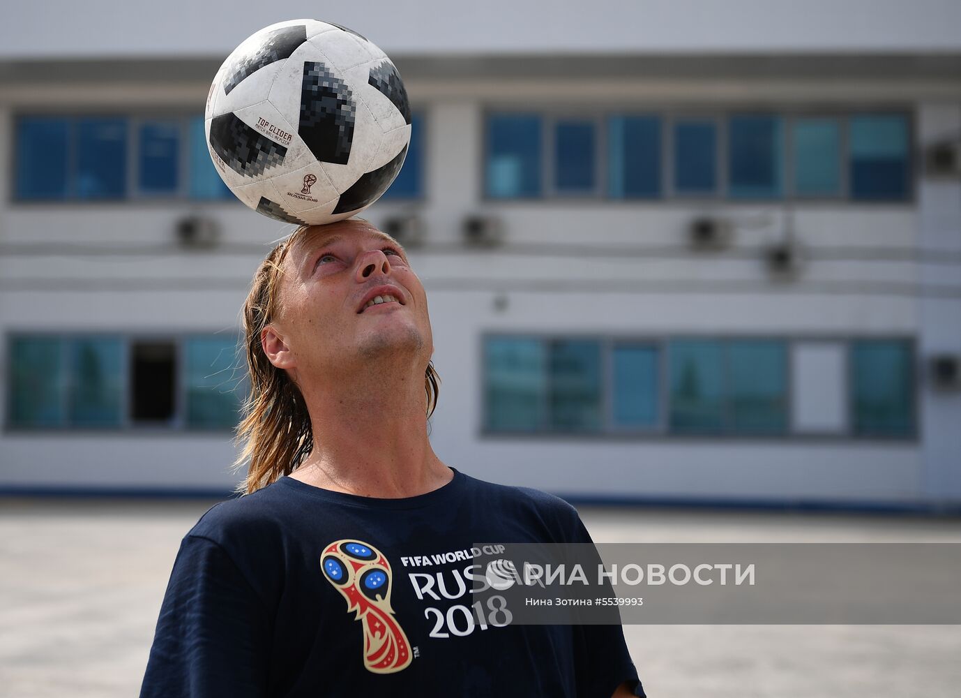 Болельщики перед матчем ЧМ-2018 по футболу между сборными Бельгии и Панамы