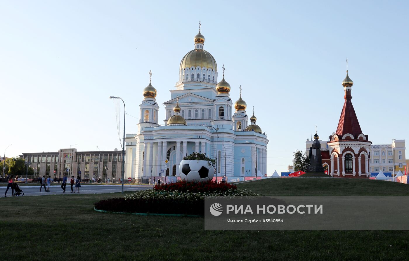 Саранск во время ЧМ-2018 по футболу