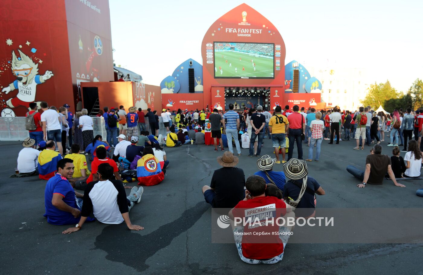 Саранск во время ЧМ-2018 по футболу