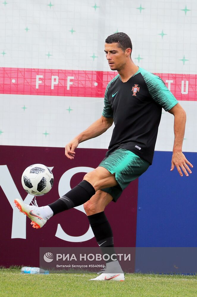 Футбол. ЧМ-2018. Тренировка сборной Португалии