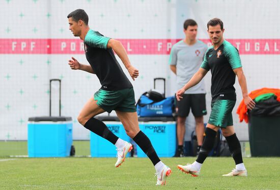 Футбол. ЧМ-2018. Тренировка сборной Португалии