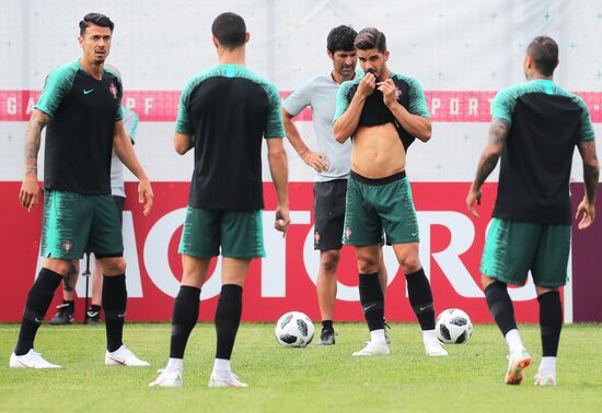 Футбол. ЧМ-2018. Тренировка сборной Португалии