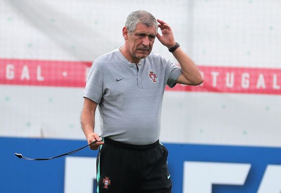 Футбол. ЧМ-2018. Тренировка сборной Португалии