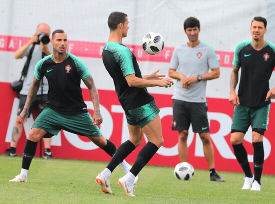 Футбол. ЧМ-2018. Тренировка сборной Португалии