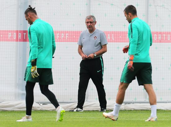 Футбол. ЧМ-2018. Тренировка сборной Португалии