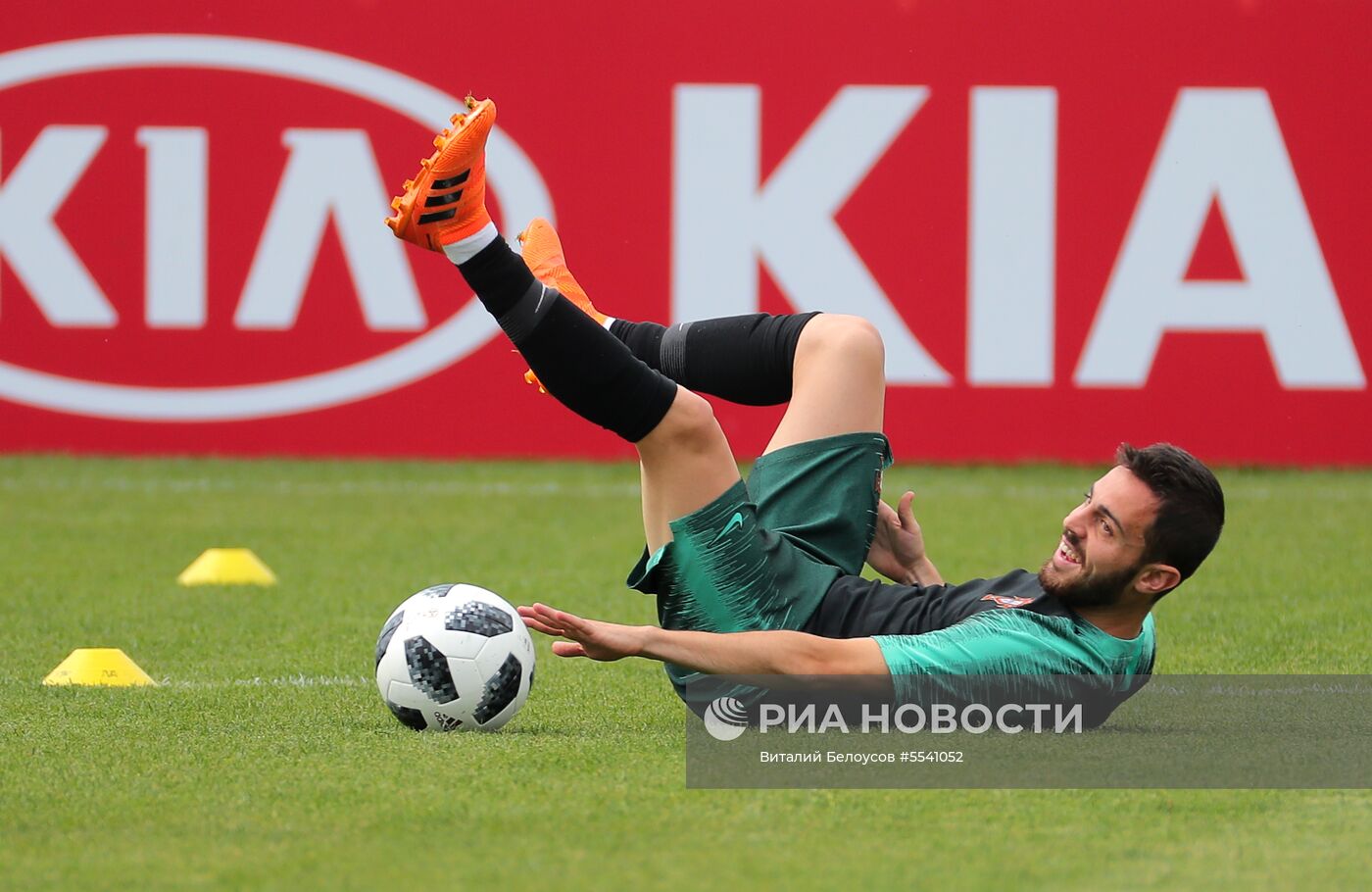 Футбол. ЧМ-2018. Тренировка сборной Португалии