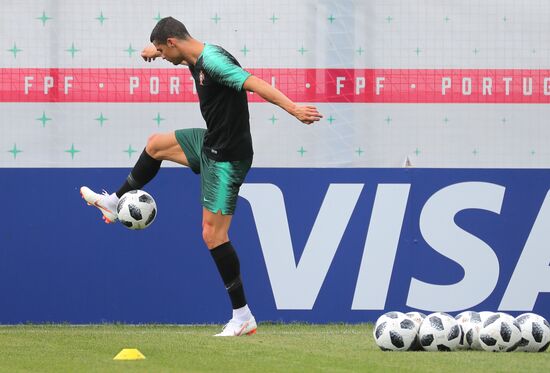 Футбол. ЧМ-2018. Тренировка сборной Португалии