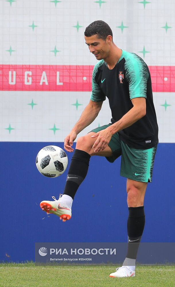 Футбол. ЧМ-2018. Тренировка сборной Португалии