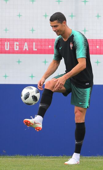 Футбол. ЧМ-2018. Тренировка сборной Португалии